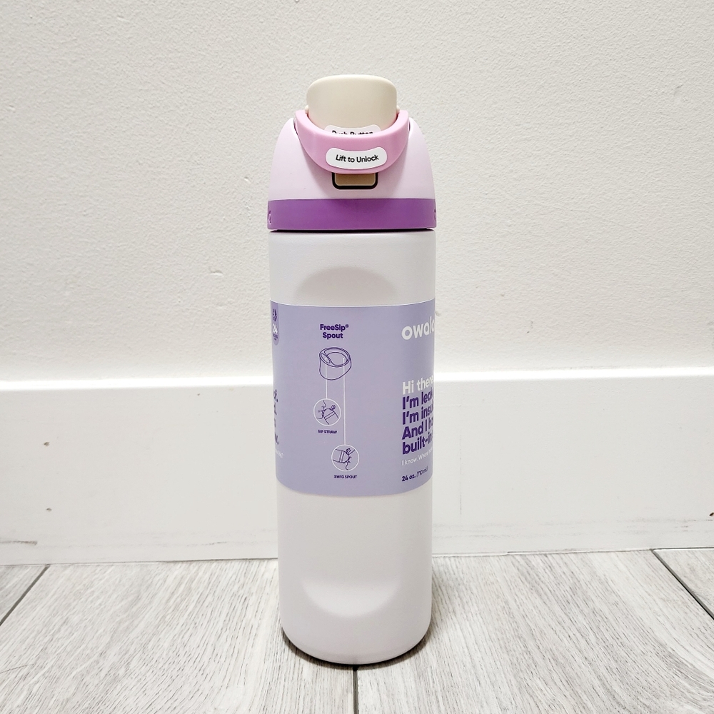 Owala FreeSip 24oz Stainless Steel Water Bottle Tutti Frutti - Picture 2 of 5